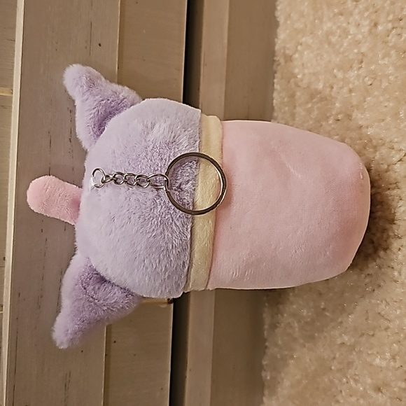 Kuromi Plushie Keychain - Picture 2 of 4